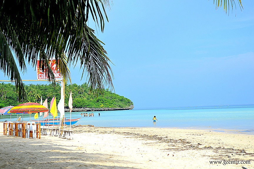 Santiago White Public Beach in Camotes Island