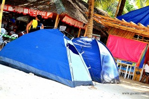 Tent for rent in Santiago White Beach