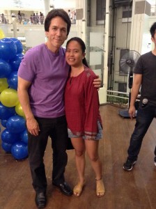 Geemiz with Mitch Albom