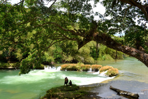 Busay Falls in Bilar Bohol