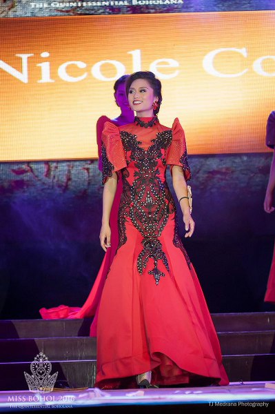 Miss Bohol 2016 2nd Runner-up Ashley Nicole Collamat