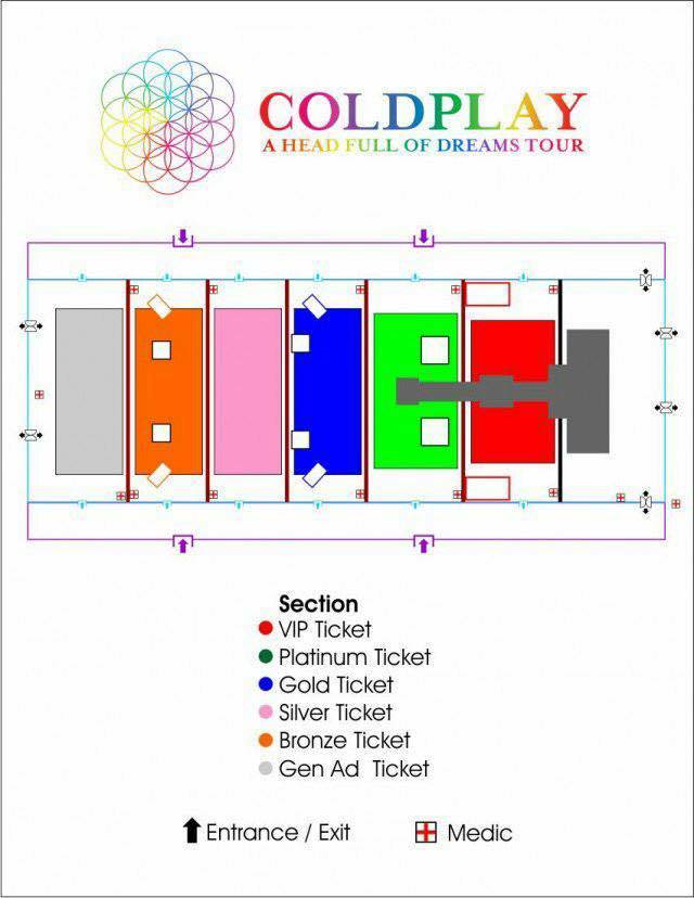 Coldplay Manila 2017