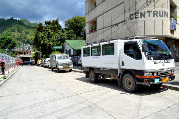 Bontoc to Sagada Van and Jeep schedule