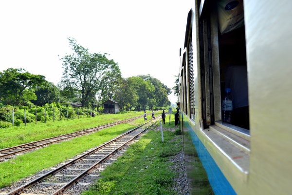 Train Route to gokteik viaduct