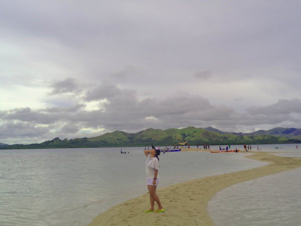 The beautiful Lumayag Sandbar Mabini