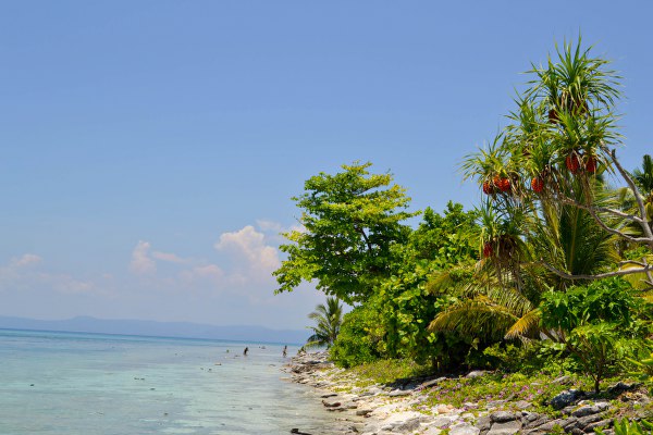 The other side of Kalanggaman island