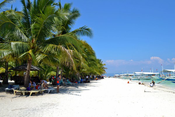 Beautiful kalanggaman island