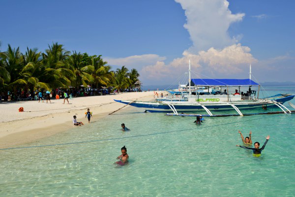 Going to Kalanggaman Island