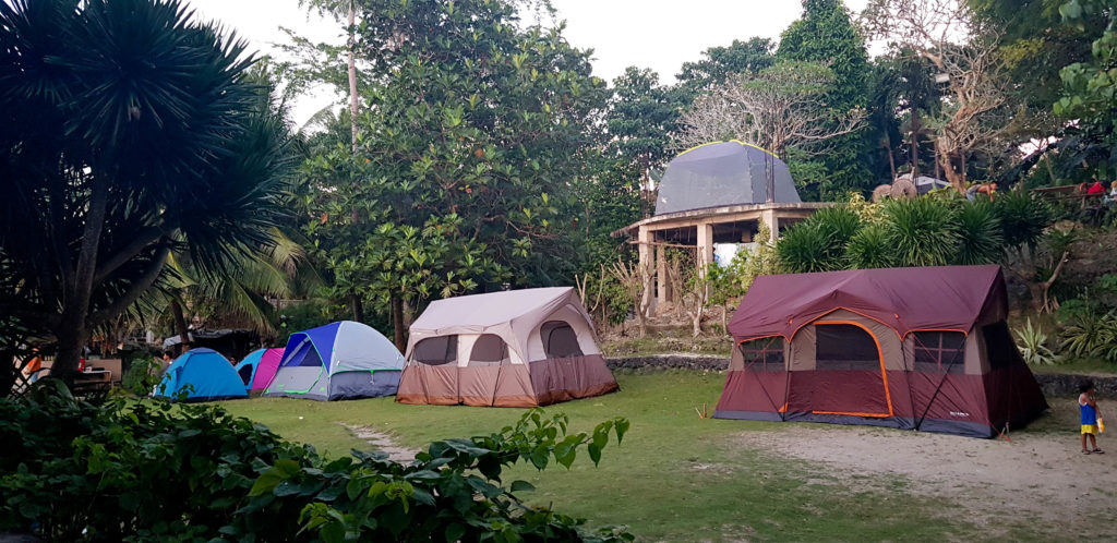Camping in Tabuelan