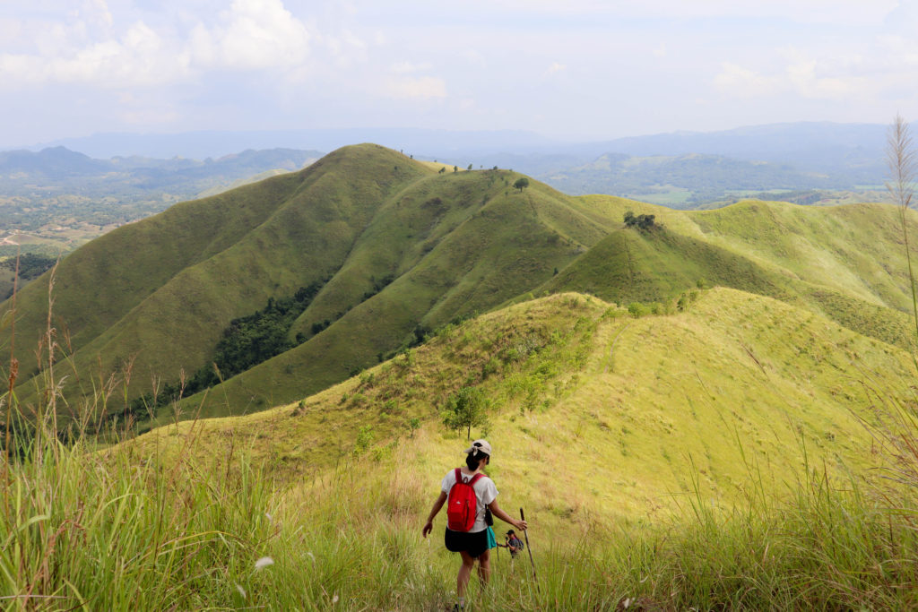 Trekking in Bohol - Alicia Hills