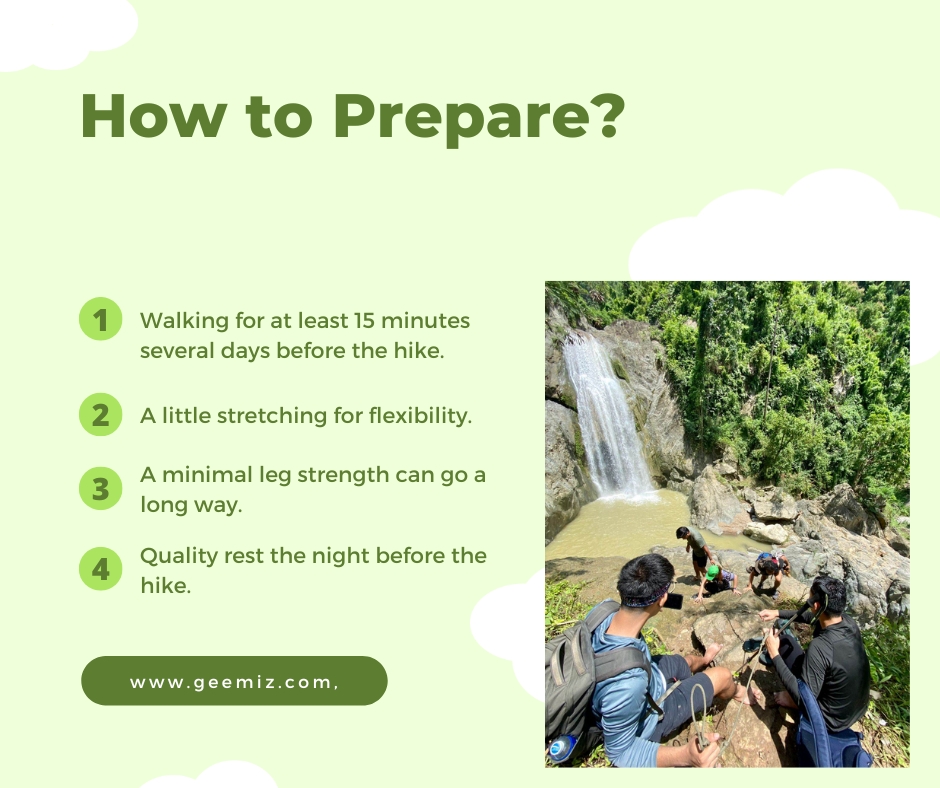 How to prepare Cebu Day Hike